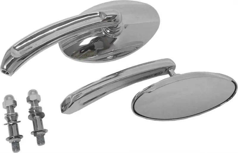 18-242 Mirrors Chrome Oval Chrome