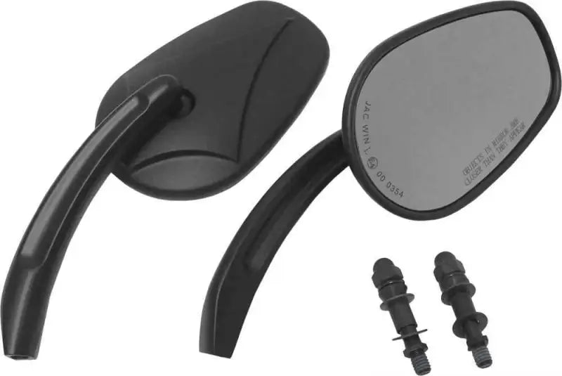 18-245 Mirrors Black Arrow Head Black