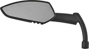 18-504L Mirror Apache W/ Knife Stem Matte Black Left