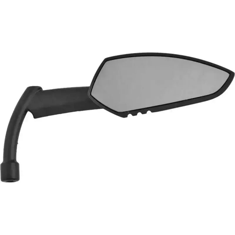 18-504R Mirror Apache W/ Knife Stem Matte Black Right