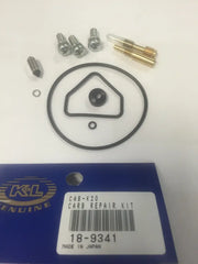 18-9341 Carb Repair Kit (Ea) - K&L CARB REPAIR KIT (EA)