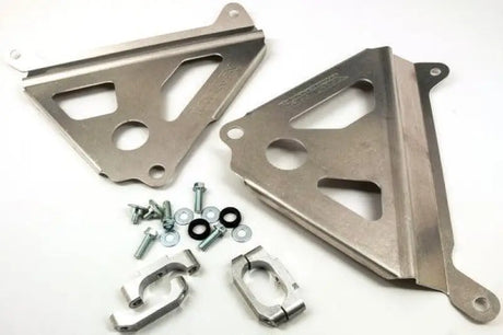 18-B280 Works Radiator Braces Blk Yz250F - RV and Auto Parts