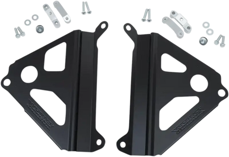 18-B280 Works Radiator Braces Blk Yz250F - RV and Auto Parts
