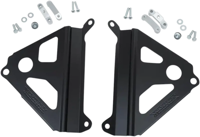 18-B280 Works Radiator Braces Blk Yz250F - RV and Auto Parts
