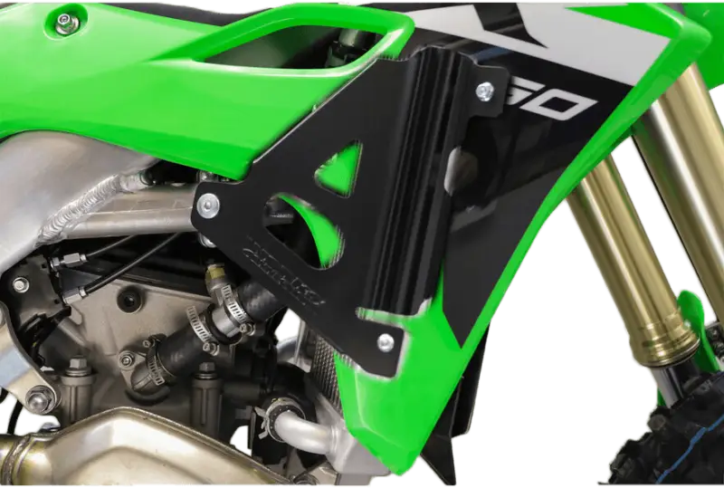 18-B301 Works Radiator Braces Black Kaw - RV and Auto Parts