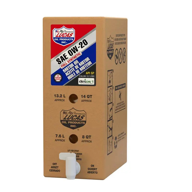 18003 Lucas Oil Synthetic Sae 0W-20 Motor Oil Api S