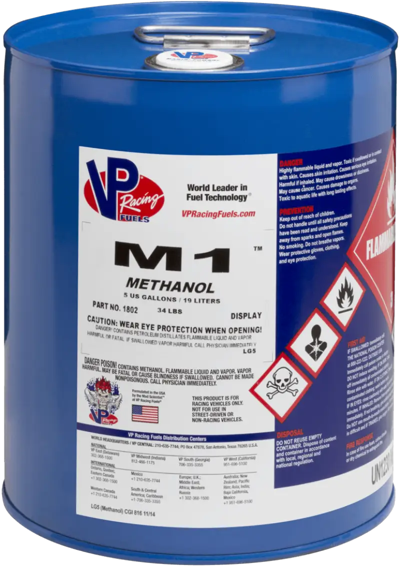 1802 Vp Racing Mi Vp Fuel 5 Gal Pail - RV and Auto Parts