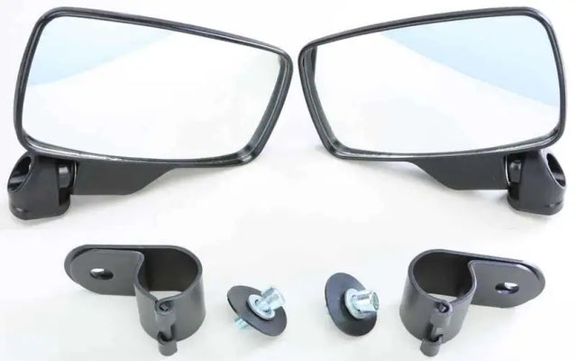 18081 Folding Side Mirror Pair 1.5" Roll Cage