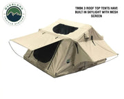 18119933 Overland Vcl Tmbk 3 Roof Top Tent - Tan Base Wit; durable and spacious, ideal for RV, automotive, powersports, off-road, marine, exterior, truck accessories, interior, truck bed, rv parts, AVADA - Best Sellers, Must Haves
