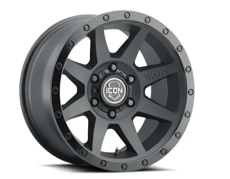 Gray alloy wheel for 1817858347SB Icon Blk W/ 6 On 5.5 series