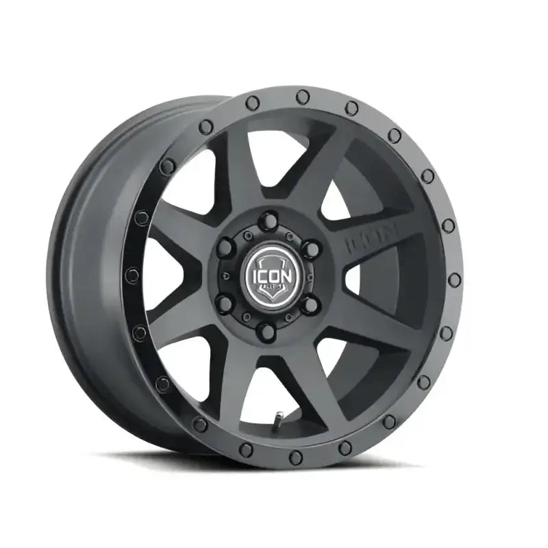 Gray alloy wheel for 1817858347SB Icon Blk W/ 6 On 5.5 series