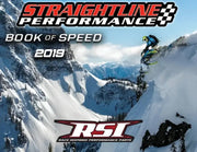 Snowmobile performance catalog featuring 182-113-orange straightline wing org front bumper