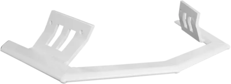 182-120-WHITE Straightline Rugged Bottom Wing White Pol - Body