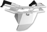 182-120-WHITE Straightline Rugged Bottom Wing White Pol - Body