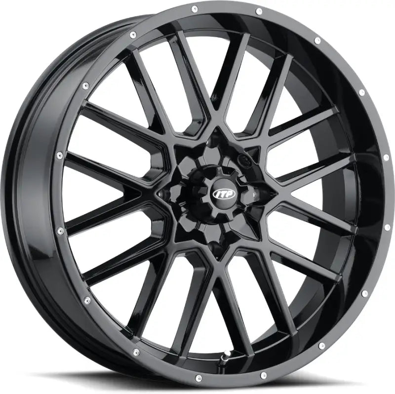 1822515705B Itp Hurricane Black 18X6.5 4/137 4 + 2.5 (+10Mm) 