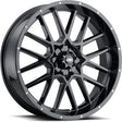 1822516705B Itp Hurricane Black 18X6.5 4/156 4 + 2.5 (+10Mm) 