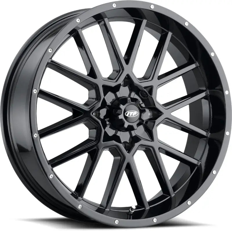1822516705B Itp Hurricane Black 18X6.5 4/156 4 + 2.5 (+10Mm) 
