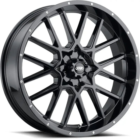 1822516705B Itp Hurricane Black 18X6.5 4/156 4 + 2.5 (+10Mm) 