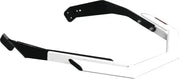 Black and white motorcycle crash guards for 183-227-white Wht Frt Bump Gen4 Sport Series S/M