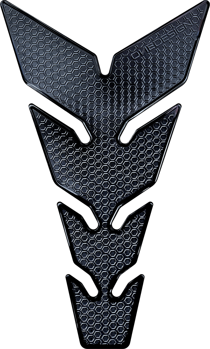 ONE Emblems Ultra-Thin Tank Pads Accessories XT1 - Black Ultra-Thin Pad Hexagons