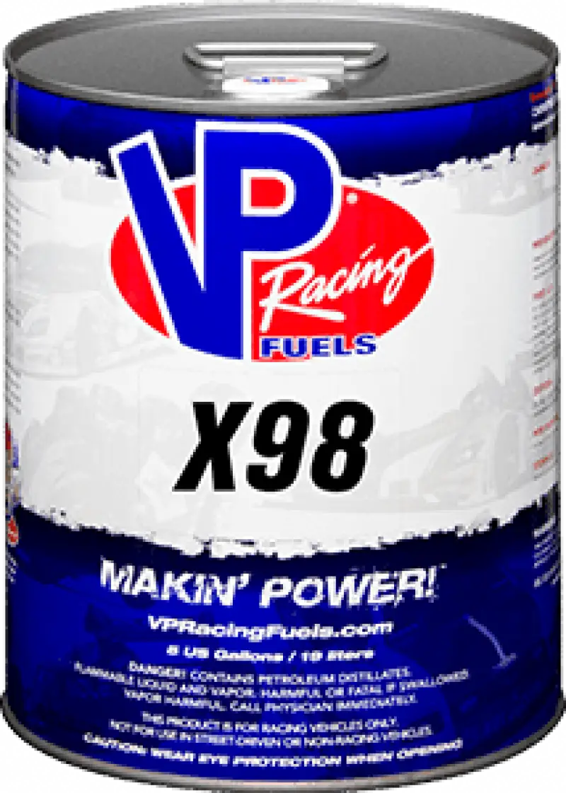 1862 Vp Racing X 98 Vp Fuel 5 Gal Pail - RV and Auto Parts