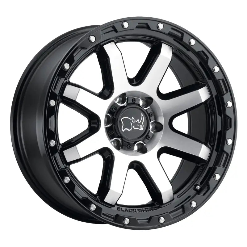 1890CYT-85127B71 Coyote Gloss Black Matte Wheel 18X9 5X127 off-road black matte wheel