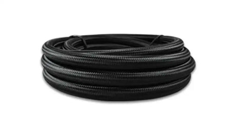 Vibrant 18963 Vibrant -4 AN Black Nylon Braided Flex Hose w/ PTFE Liner (10FT roll)