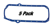 Moroso 93184 Moroso Pre-1985 Small Block Chevrolet Oil Pan Gasket - One Piece - Reinforced Steel (5 Pack)