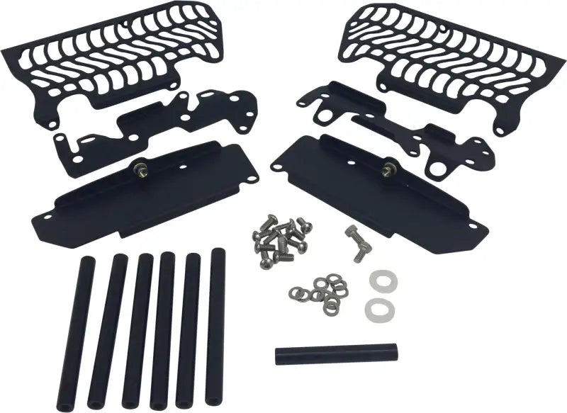 18KTM85SX-K Unabiker Radiator Guard Ktm Black - RV and Auto Parts