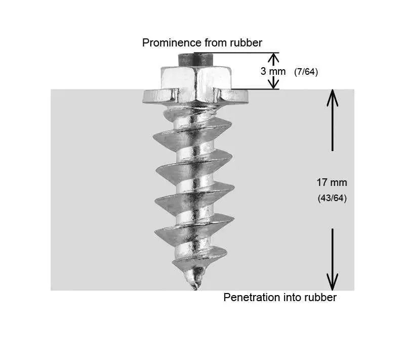 IGRIP 18mm Shoudler Screw Studs Qty 200
