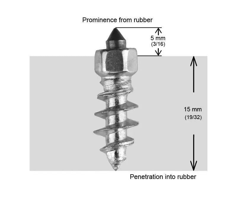 IGRIP 18mm Standard Screw Studs Qty 100