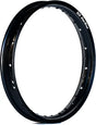 Black motorcycle rim 18x215vb01h standard rim blk for Honda bikes