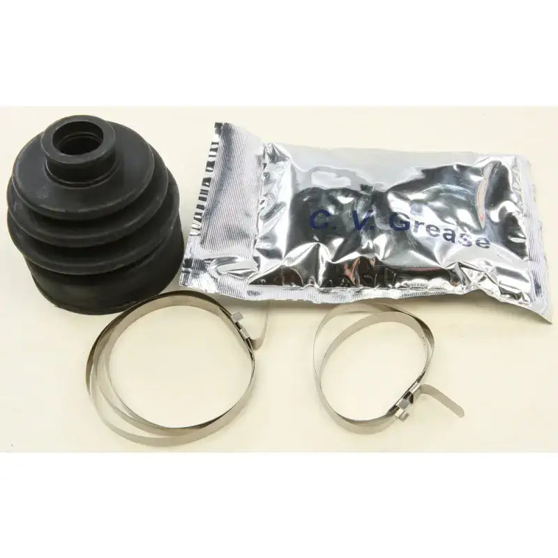19-5023 CV Boot Kit including black rubber boot, stainless steel clamps, and C.V. grease pack, ideal for ATV, UTV, RV, automotive, off-road, marine, truck accessories, Powersports, AVADA - Best Sellers