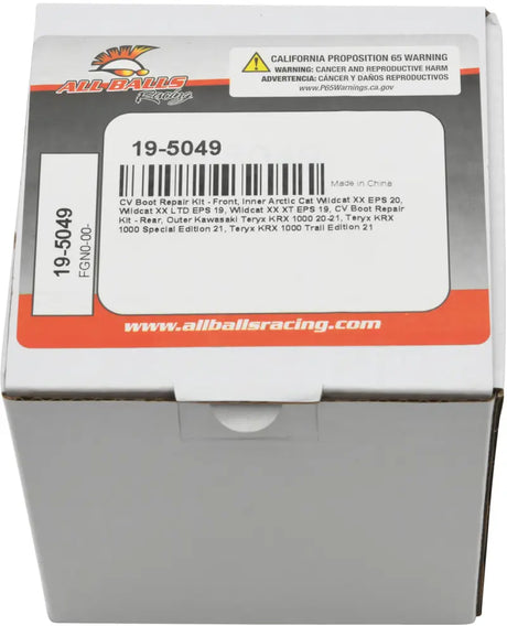 19-5049 Cv Boot Kit - CV