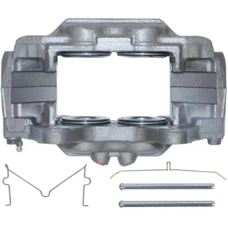 Silver brake caliper with hardware for 19-7283 A1 Remfg Inc Imp Unloaded Calipers