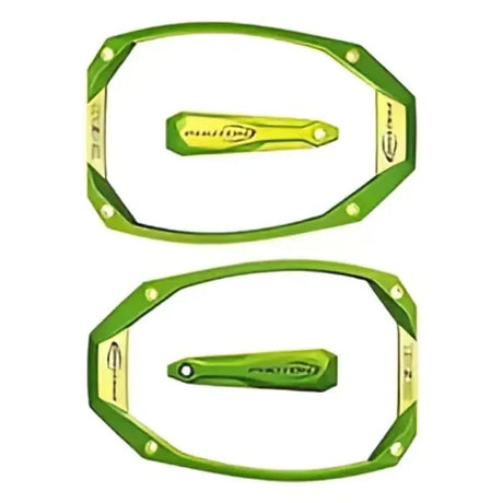 Green Photon Zone disc golf target featured in the 19000KIT Seizmik Mirror Display Kit