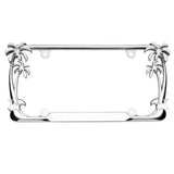 19003 Cruiser Palm Tree Chrome - License Plate Frame