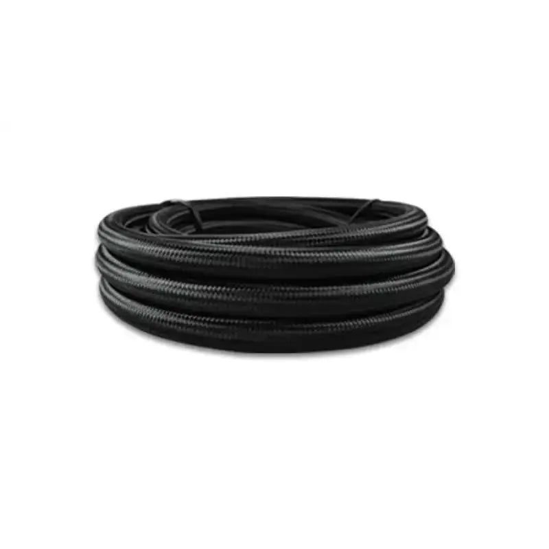 Vibrant 19016 Vibrant -16 AN Black Nylon Braided Flex Hose w/ PTFE Liner (20 Foot Roll)