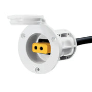 1903013 Cannon Flush Mount Power Port (White) - Downrigger