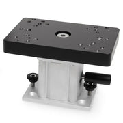 1904032 Cannon 4’ Aluminum Swivel Base Pedestal Mo - Downrigger Mount