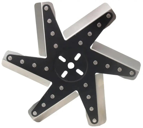 19113 Derale 13' Hp Ss Flxfn Blkspi St