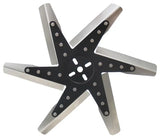 19117 Derale 17' Hp Ss Flxfn Blkspi St