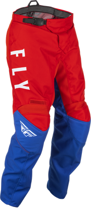 Fly Racing Fly Racing 375-93418 Youth F-16 Pants Red/White/Blue Sz 18