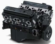 Black V8 engine asm gasoline with valve covers and front pulley for Gm Perf Part