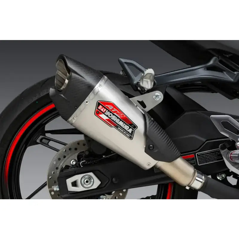 19450BP520 Yoshimura Exhaust Street At2 Slip-On Ss/Ss/Cf - RV and Auto Parts