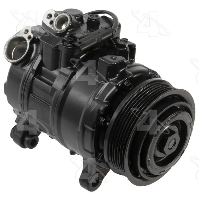 Four Seasons Reman Nippondenso 7SEU17A AC compressor 12VDC black gray metal