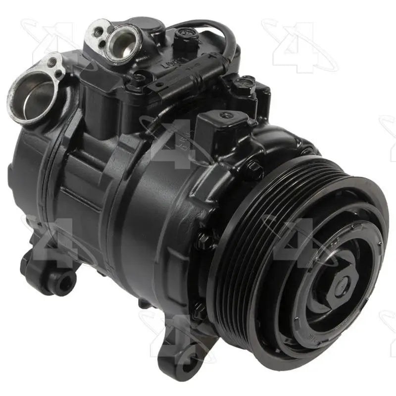 Four Seasons Reman Nippondenso 7SEU17A 12V AC compressor black housing