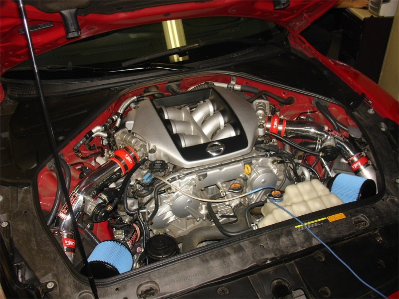 Injen SP1995P Injen 10-12 Nissan R35 GTR V6 3.8L Twin Turbo Polished Short Ram Intake