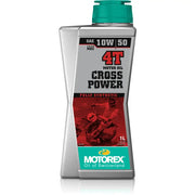 MOTOREX Cross Power 4t 10w50 1lt 10/Case