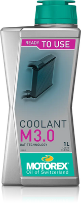 MOTOREX Coolant M3.0 Ready To Use 1lt 10/Case for Powersports